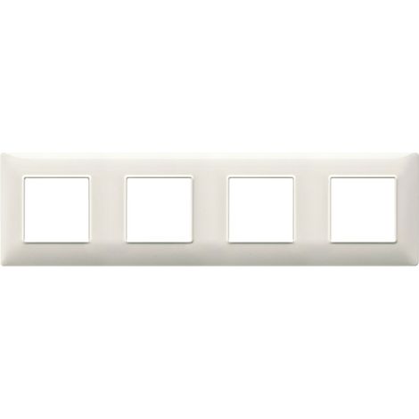 VIMAR - 14669.06 Placa 8M (2+2+2+2) int71 granito blanco
