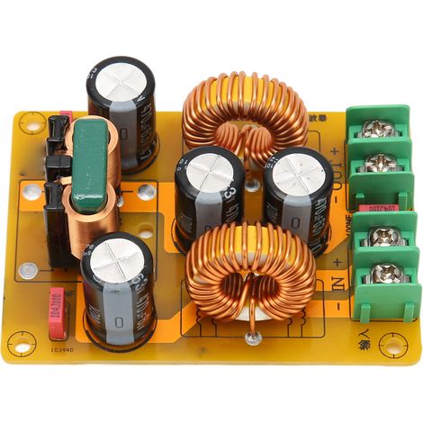 50V 10A Tiefpassfilter für Fahrzeuge und Motorräder, Unterdrückung elektromagnetischer Störungen, doppellagig FR4.