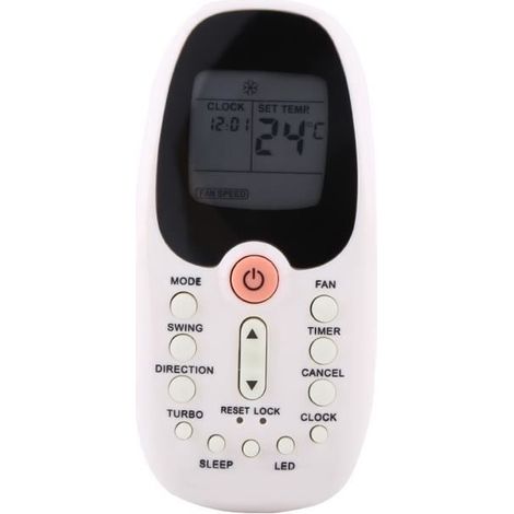 Télécommande universelle Climatisation Midea R06 - BGE pour climatiseur (1/4)