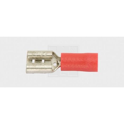 SWG Flachsteckhülsen 2,8mm 7 Stück rot Autoelektrik