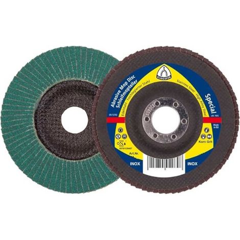 [NEUWERTIG] KLINGSPOR Lamellenscheibe SMT 628 Ø115mm Korn 80 (10 Stück) - 322793