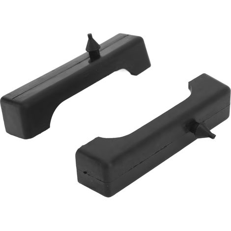 Ortviai Support de radiateur en caoutchouc noir – Lot de 2 tampons isolants modèle 371922 pour Chevrolet Malibu 1978–1983
