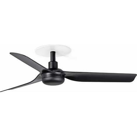 MINI PUNT RECESSED S Ventilator schwarz