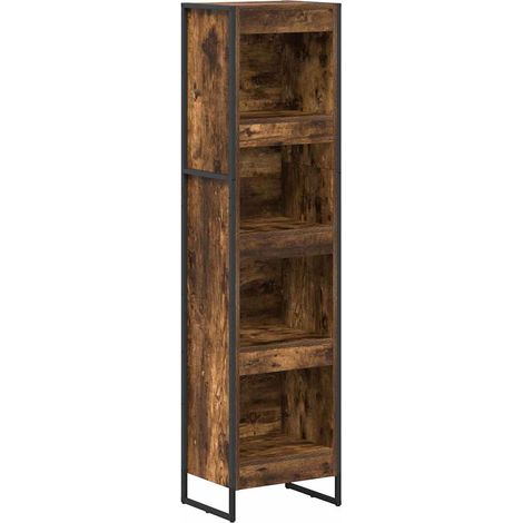Maison Exclusive - Armadio per Libri Quercia Fumosa 40 x 30 x 155 cm