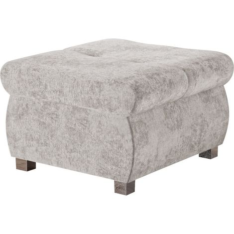 Reposapiés Comfivo Nitor, Clara 215.19, 39x60x60cm, Diámetro: 0, Tapiz, Patas: Plástico, 0, Parcialmente montado