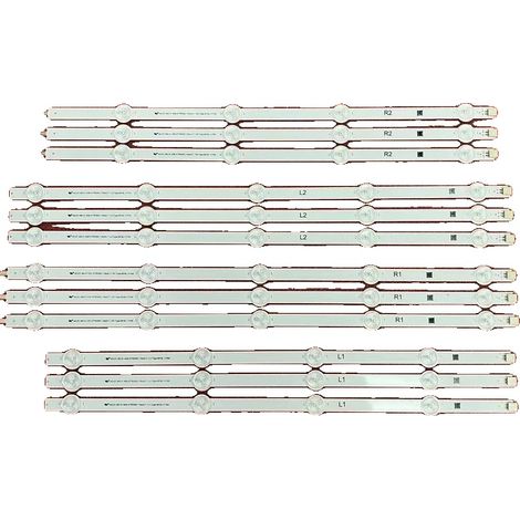 Striscia LED, 47 pollici, materiale in alluminio, alimentazione CC, dimmerabile, compatibile con vari modelli da 47 pollici (1/5)