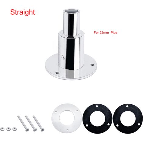 Tubo passante in acciaio inox 316, raccordo per tubo da 22 mm, viti per riscaldatore diesel (1/5)