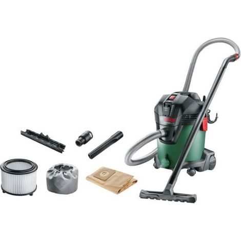 Bosch – Aspirateur balai eau et poussière AdvancedVac 20 – 1200 W – 260 mbar – 70 l/s – 20 L – Pour chantiers humides et espaces confinés (1/5)