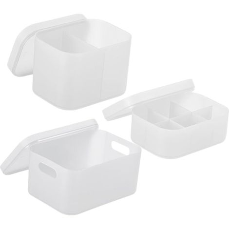 Cosmetic Storage Box Makeup Organizer Makeup Box with Lid