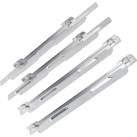 Pare-brise plat en acier inoxydable Blackstone (lot de 4) (1/5)