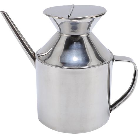 Dispenseur d'Olive Canne en Acier Inoxydable Long Bec 800ml Leakproof Nettoyage Facile Précise Pouring (1/5)