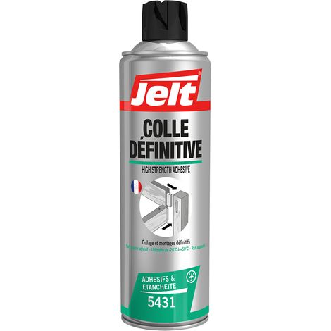 Colle néoprène 500ml – 5431 – Prise immédiate sans serrage – Résistante au vieillissement – Pour bois, cuir et plastique – Jelt (1/2)
