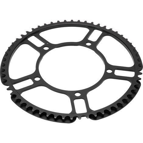 Plaquette de frein vélo Litepro 58T, disque unique noir anti-rouille, fixation 5 trous (1/5)