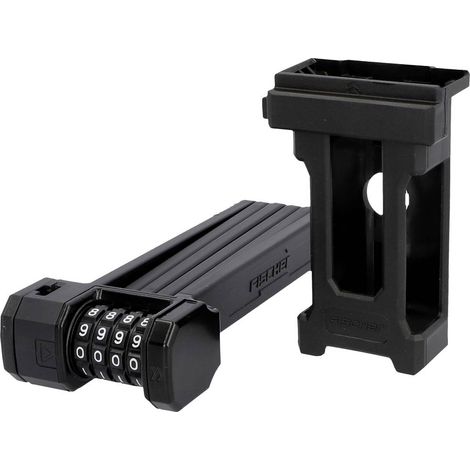 FISCHER FAHRRAD PROTEC FN85 Lucchetto pieghevole Nero (1/5)