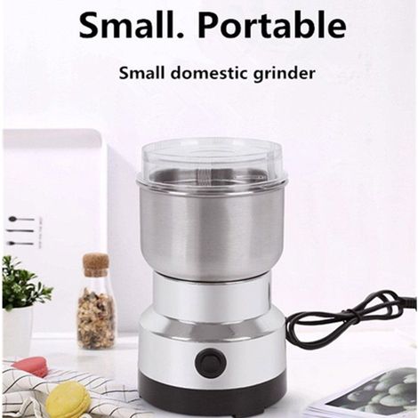 KLVGTIFS PU - Moulin à quatre lames, moulin à grains, moulin à café aux normes européennes, robot culinaire, mixeur domestique (1/5)