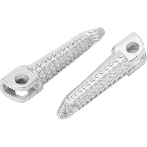 2 pièces Repose-pieds avant en métal pour moto, remplacement pour Ninja ZX10R Z1000 ZX636 Z1000SX GTR1400 (1/5)