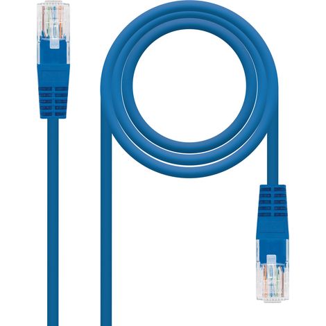 Rj45 Cat6a Utp Cu Lszh 0,30m Blu Nanocable 10.20.1800-l30-bl Rj45 Cat6a Patch Cord