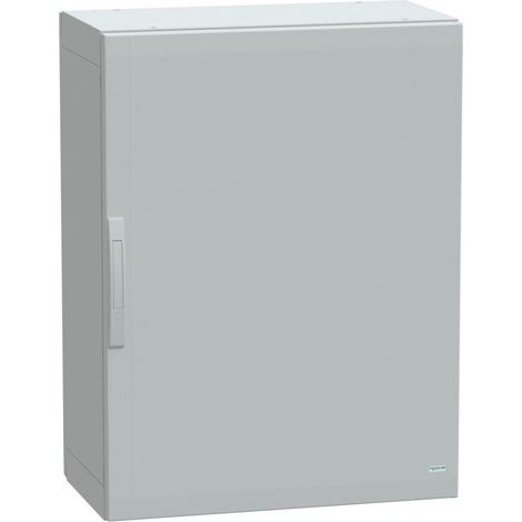 Thalassa PLA - Armoire polyester 1000x750x420 - IP65 Ral 7035 - NSYPLA1074G (1/2)