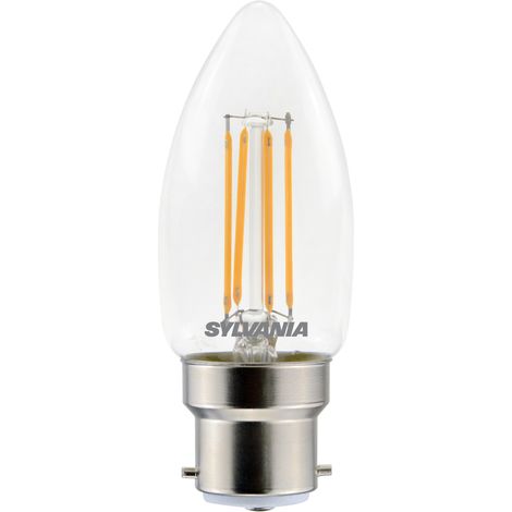 Ampolla Sylvania retro flame 4.5W 470lm B22 (1/2)