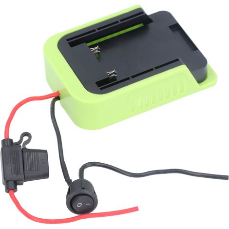 Connecteur d'alimentation pour batterie 40 V 30 A pour outils électriques, avec fusible, bornes et câble 14 AWG pour voiture RC (1/5)