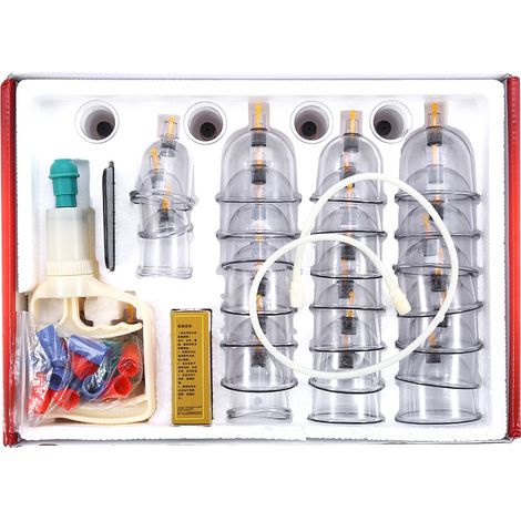 Kit de massage par ventouses à vide (32 ventouses) pour soulager la douleur et les soins de santé (1/5)