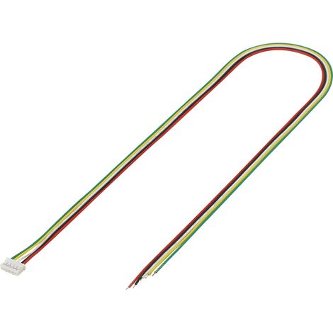 TRU COMPONENTS Konfektionierte Litze Polzahl Gesamt 5 Rastermaß: 2 mm 1244001 1 St.
