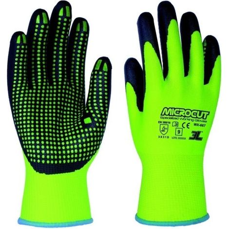 Guante Anticorte Xl10 3L Nitrilo Con Dots Ama Microcut