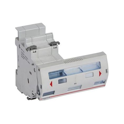 Legrand – Inverseur de source manuel 3 pôles – Compatible DX³ et DX³-IS – Fortes intensités jusqu'à 50 kA – Protection optimale contre les arcs électriques