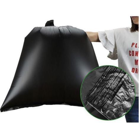 Sacs Poubelle - 60 Cm X 90 Cm - 30 Microns - Noirs - Lot De 50 (1/5)