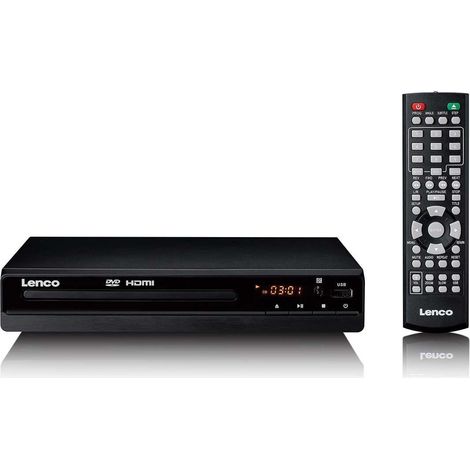 Lenco DVD-121BK DVD-Player HDMI USB regionfrei schwarz