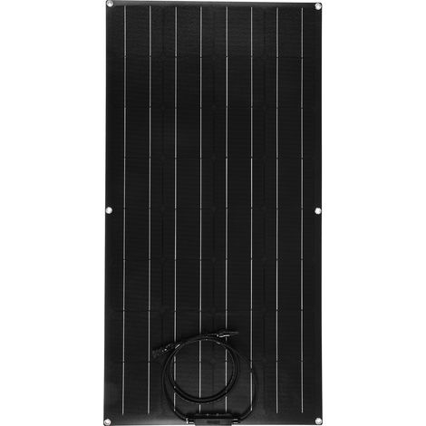 Flexibles monokristallines Solarpanel-Ladegerät für Wohnmobile, Boote und Autos, 100 W, 18 V (1/5)