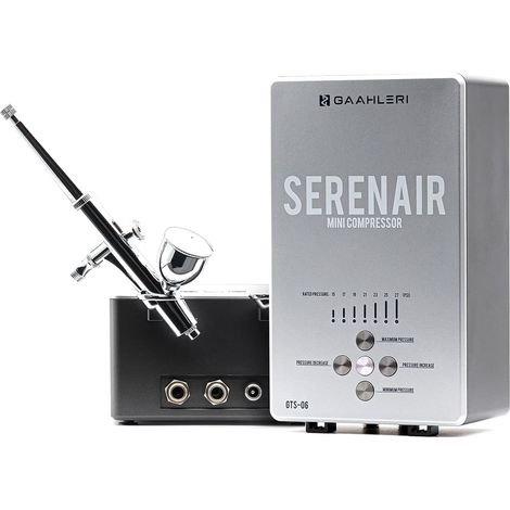 GTS-06 Series Airbrush and Air Compressor Kit with Air Control (1/5)
