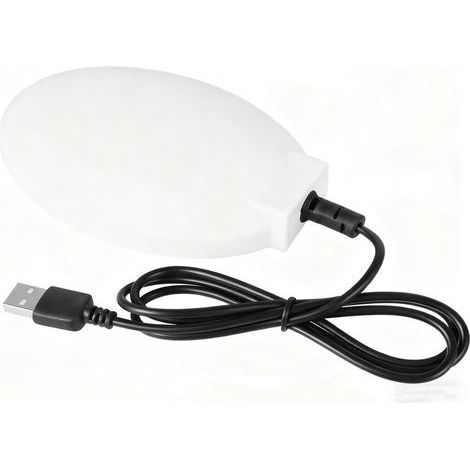 Chauffage pour bain d'oiseaux amélioré pour l'extérieur en hiver, dégivreur d'étang, chauffe-eau 60 W pour bain d'oiseaux, contrôle thermostatique avec arrêt automatique, convient pour jardin et pelou (1/5)