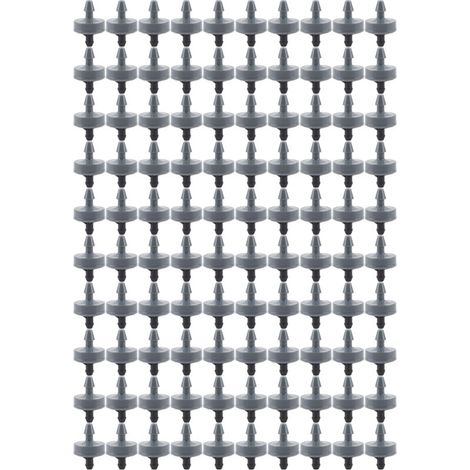 Sac de 100 émetteurs à compensation pression pour irrigation goutte à goutte 4L, débit uniforme (1/5)
