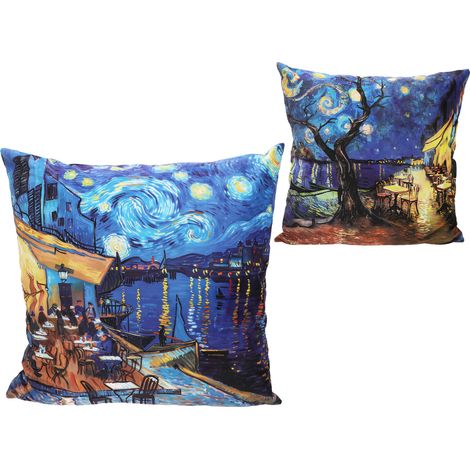 Carmani, Kissen mit Füllung/Reißverschluss – Inspiriert von einem Gemälde von VAN Gogh (1/3)