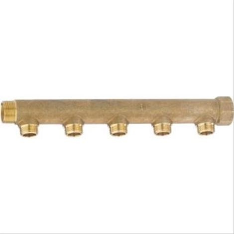 Collecteur nourrice MF1''1/4''(1''1/4(33/42)) 5xM3/4 Ent60mm