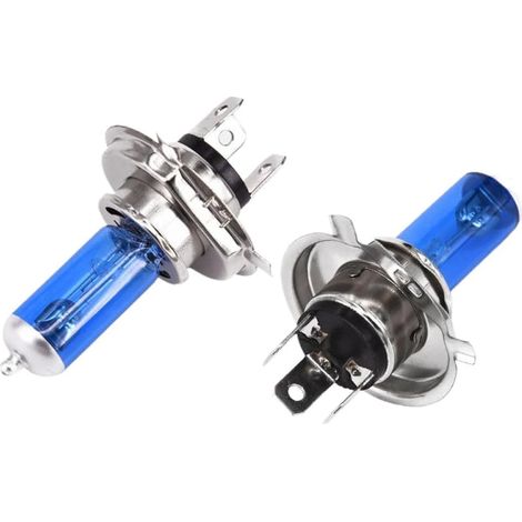 Ampoules de phares halogènes H4, paquet 2, 100W 4500K 12V, coque (1/5)