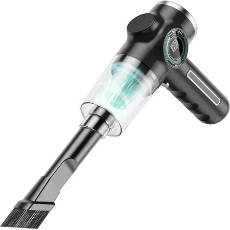 Aspirateur de Voiture sans Fil - Puissant à Main Rechargeable avec Écran LCD et Longue Autonomie 29000Pa 120W (1/4)