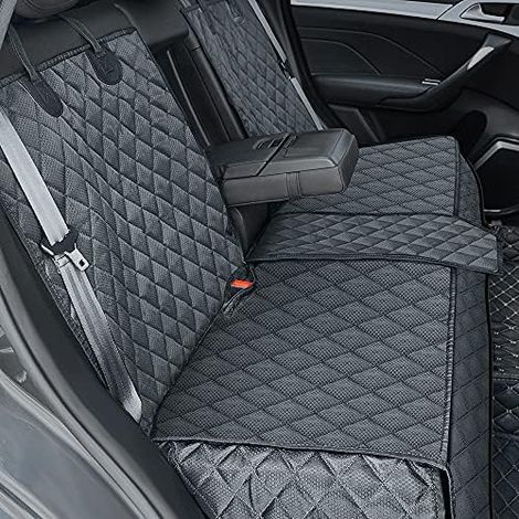 Housse Protection Voiture Chien Siège Arrière – Imperméable Anti-Rayures Universelle Enfant SUV (1/5)