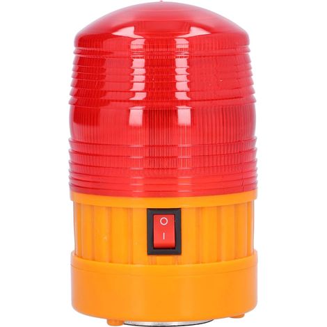 Voyant D'avertissement De Barrière Routière Lampe De Signalisation D'alarme LED Magnétique Pour Chantier De Construction Lumière LED Hautement Visible Pour une Sécurité Améliorée Sur les Chantiers De (1/5)