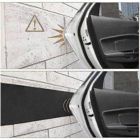 Protection de portière de voiture Eafc 200 x 20 cm, protection de porte de garage, protection murale en caoutchouc, pare-chocs, sécurité de stationnement (1/5)