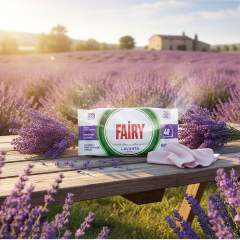 Fairy Feuchtreinigungstücher Universal Lavendel 100 Stück