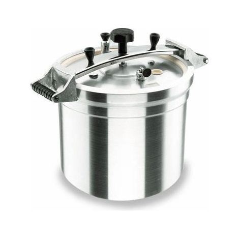Olla a presión Lacor robust sistema triple seguridad aluminio