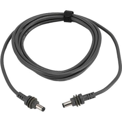 Câble d'alimentation CC pour satellite 18 AWG, cordon CC-CC, étanche IP68, prêt à l'emploi, utilisation intérieure et extérieure, 5 m / 16,4 pi (1/5)