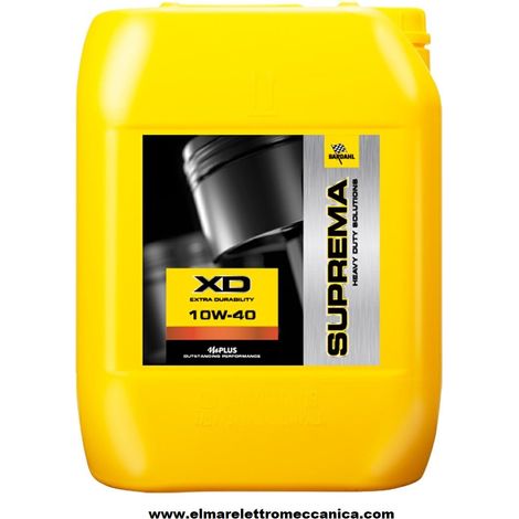 BARDAHL Olio SUPREMA XD 10W40 20 lt 4 tempi 450547
