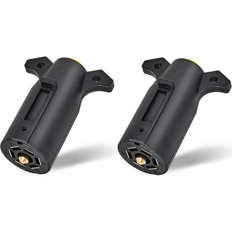 Universeller Anhänger-Kabelbaum für Wohnwagen, amerikanischer 7-poliger Stecker, australischer 7-poliger Stecker, Teile für die Modifikation der Rücklicht-Blinkerbuchse im Automobilbereich (1/4)