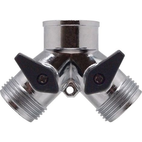 DÉRIVATION ET ZINC 2 SORTIES CLÉ - 3/4'' (1/2)