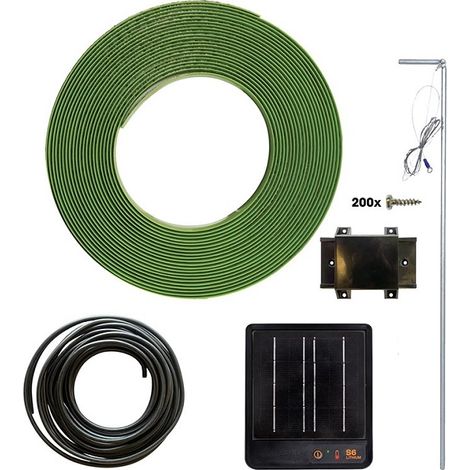 Kit Recinzioni Elettriche per Lumache con Elettrificatore S6 ad Energia Solare GALLAGHER (1/2)