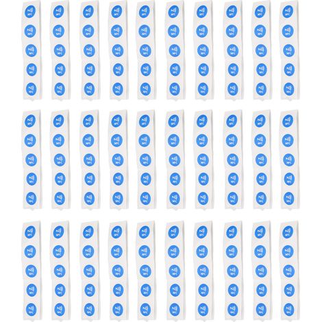 30 Étiquettes NFC Programmables 504 Bytes en PVC Étanche pour Smartphones, Autocollants NFC pour TagMo (Bleu) (1/5)