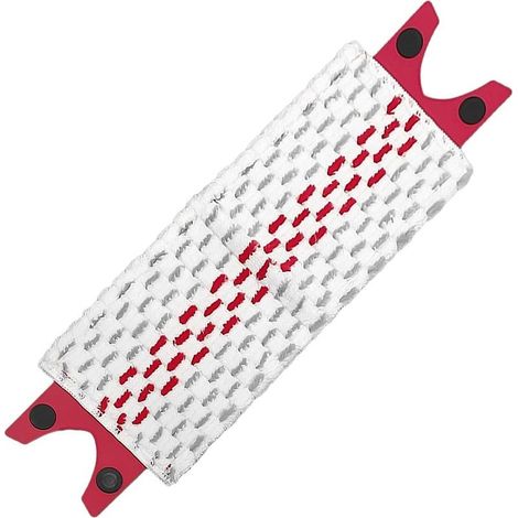 1 tête de rechange lavable,serpillère plate en microfibre,accessoire de chiffon plat,convient pour les serpillières,le nettoyage des sols (1/5)